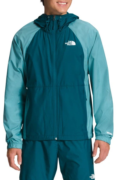 The North Face Hydrenaline 2000 Water Repellent Jacket In Blue
