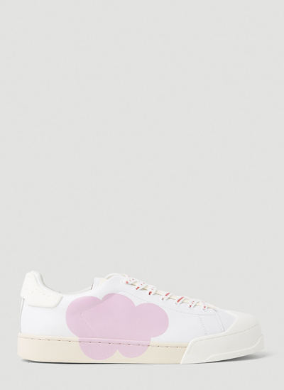 Marni X No Vacancy Dada Bumper Mismatched Trainers In White