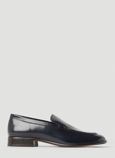The Row Mensy Loafers In Navy