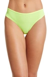 Skims Fits Everybody Thong In Green Highlighter
