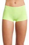 Skims Fits Everybody Boyshorts In Green Highlighter