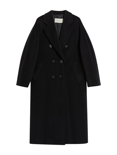 Max Mara Madame Coat In Black