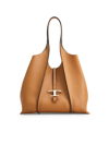 Tod's Timeless Shopping Bag In Leather Medium In Brown
