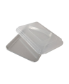 Nordic Ware Naturals Baker's Quarter Sheet With Lid In Silver