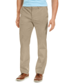 Club Room Men's Four-way Stretch Pants, Created For Macy's In Tan/beige