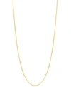 MACY'S 16 24 BOX CHAIN NECKLACE 3 4MM IN 14K GOLD