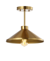 Jonathan Y Cisco 11.75in Modern Farmhouse Led Pendant In Gold