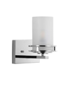 Jonathan Y Fairfax 1-light Contemporary Glam Led Vanity Light In Silver