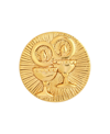 Symbols Of Faith 14k Gold-dipped Unity Chalice Round Tie Tack In Gold