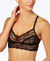 B.tempt'd By Wacoal Women's Lace Kiss Bralette 910182 In Black