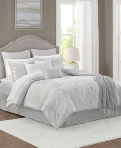 Addison Park Remy 14 Pc. Comforter Sets Created For Macys Bedding In White