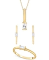 WRAPPED CERTIFIED DIAMOND POLISHED BAR JEWELRY COLLECTION IN 14K GOLD CREATED FOR MACYS