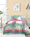 Macy's Dream Factory Rainbow Flare Comforter Sets Bedding In Blue