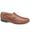 Johnston & Murphy Men's Cresswell Venetian Loafer Men's Shoes In Brown