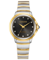 CITIZEN ECO-DRIVE WOMEN'S CECI DIAMOND ACCENT TWO-TONE STAINLESS STEEL BRACELET WATCH 32MM