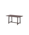 MACY'S MAX MEADOWS LAMINATE COUNTER HEIGHT TRESTLE TABLE