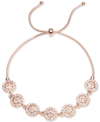 Givenchy Crystal Halo Slider Bracelet In Gold