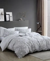 Kenneth Cole New York Merrion Cotton Duvet Cover Set Collection Bedding In Gray
