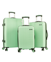 Travelers Club Basette 3-pc. Hardside Luggage Set, Created For Macy's In Green