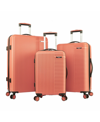 Travelers Club Basette 3-pc. Hardside Luggage Set, Created For Macy's In Orange