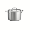 Tramontina Gourmet Tri-ply Clad 8 Qt Covered Stock Pot In Silver