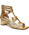 Franco Sarto Korie Dress Sandals Women's Shoes In Gold