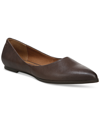 Zodiac Women's Hill Pointed Toe Flats Women's Shoes In Brown