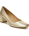 Naturalizer Warner Square Toe Pump In Gold