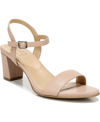 Naturalizer Bristol Womens Pumps Heel Sandals In Tan/beige