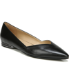 Naturalizer Havana Womens Pointed Toe Flats In Black