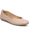 Naturalizer Vivienne Ballet Flat - Wide Width Available In Tan/beige