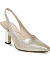 Franco Sarto Milano Slingbacks Women's Shoes In Gold