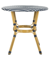 Safavieh Sidford Rattan Bistro Table In Blue