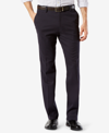 Dockers Men's Easy Straight Fit Khaki Stretch Pants In Blue