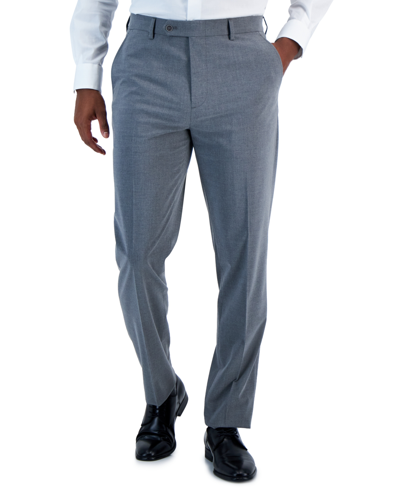 Vince Camuto Men's Slim Fit Spandex Super-stretch Suit Separates Pants In Light Grey