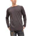 Ron Tomson Men's Modern Double Distorted Sweater In Silver