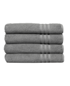 Linum Home Denzi 4-pc. Bath Towel Set Bedding In Gray