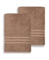 Linum Home Denzi 2-pc. Bath Sheet Set Bedding In Brown