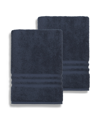 Linum Home Denzi 2-pc. Bath Sheet Set Bedding In Blue