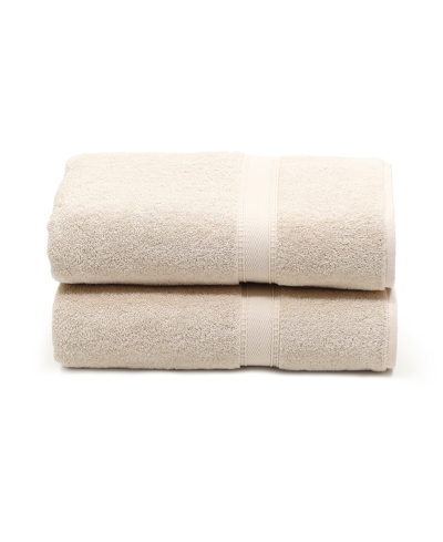 Linum Home Sinemis 2-pc. Bath Towel Set Bedding In Beige