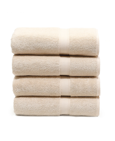 Linum Home Sinemis 4-pc. Bath Towel Set Bedding In Beige