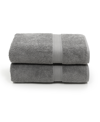 Linum Home Sinemis 2-pc. Bath Towel Set Bedding In Gray