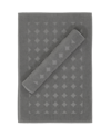 Linum Home Sinemis Circle Design 2-pc. Bath Mat Set Bedding In Gray