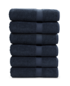 Linum Home Sinemis 6-pc. Bath Towel Set Bedding In Blue