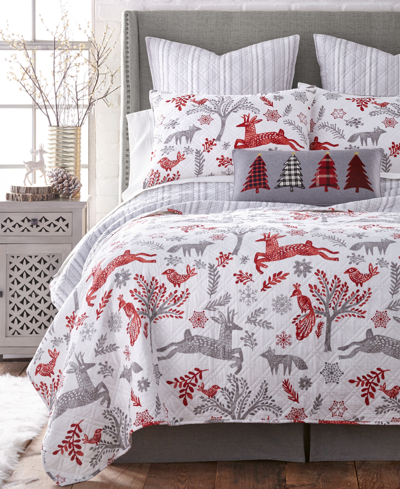 Levtex Winterland Scandinavian Inspired 2-pc. Quilt Set, Twin In Gray