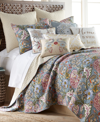 LEVTEX ANGELICA SPRING JACOBEAN FLORAL 3-PC. QUILT SET, KING
