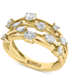 EFFY COLLECTION EFFY DIAMOND MULTI-SHAPE SCATTER RING (3/4 CT. T.W.) IN 14K GOLD