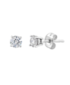Effy Collection Effy Diamond (1/2 Ct. T.w.) Stud Earrings In 14k White Gold In Gold