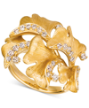 Le Vian Nude Diamond Sculptured Flower Statement Ring (1/2 Ct. T.w.) In 14k Gold In Gold