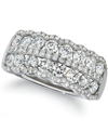 Le Vian Vanilla Diamond Statement Ring (1-5/8 Ct. T.w.) In Platinum In Silver